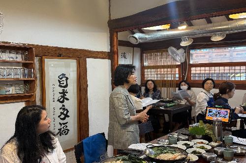 광주YWCA 간담회 오미란 대표이사 인사말씀